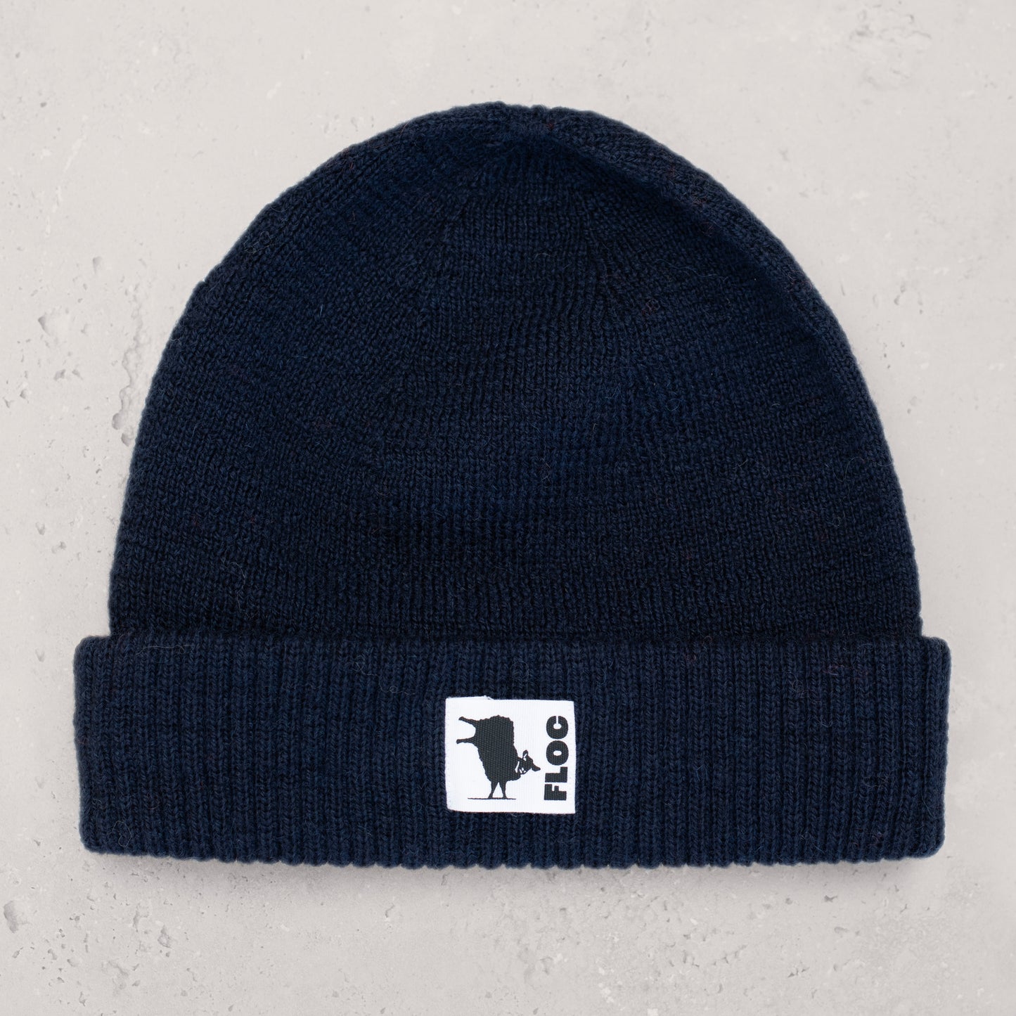 DOUBLE CUFF BEANIE - PERFECT NAVY