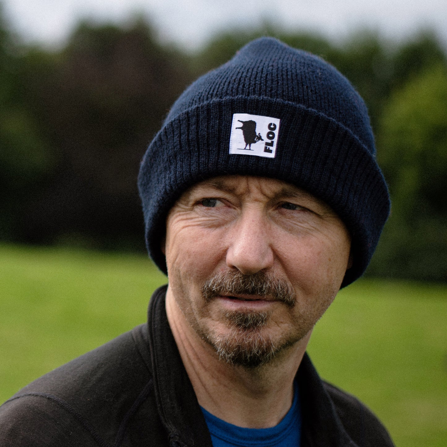 DOUBLE CUFF BEANIE - PERFECT NAVY