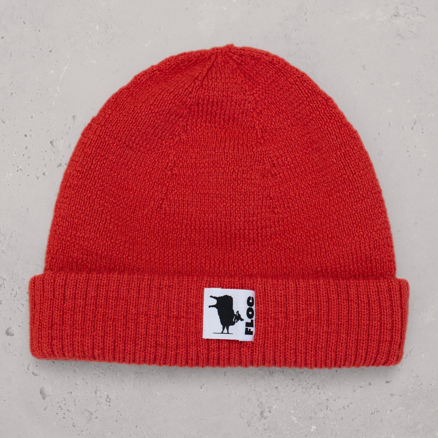 DOUBLE CUFF BEANIE - POPPY