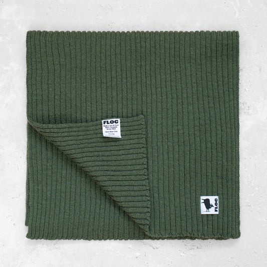LUXURY KNITTED SCARF - FROSTED SAGE